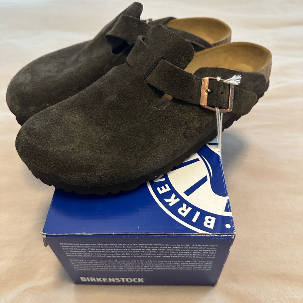 Birkenstock Boston Clog Mocha